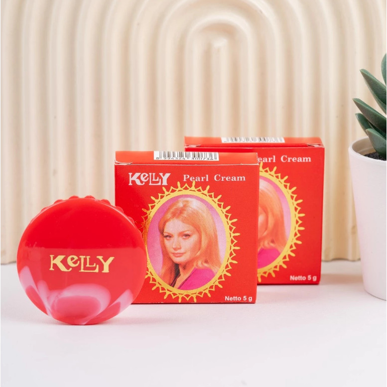 Krim Kelly Pearl Cream Wajah BPOM Original