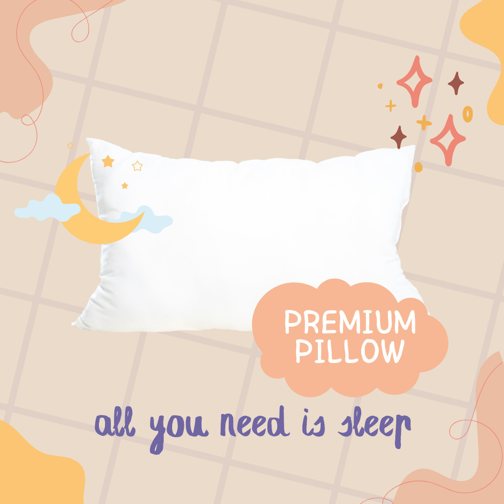 CUMULUX Bantal Tidur / Pillow Microtex Premium 45x72