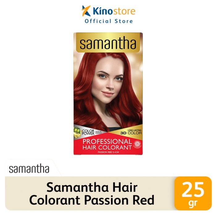 Samantha Professional Hair Colorant Passion Red 25gr