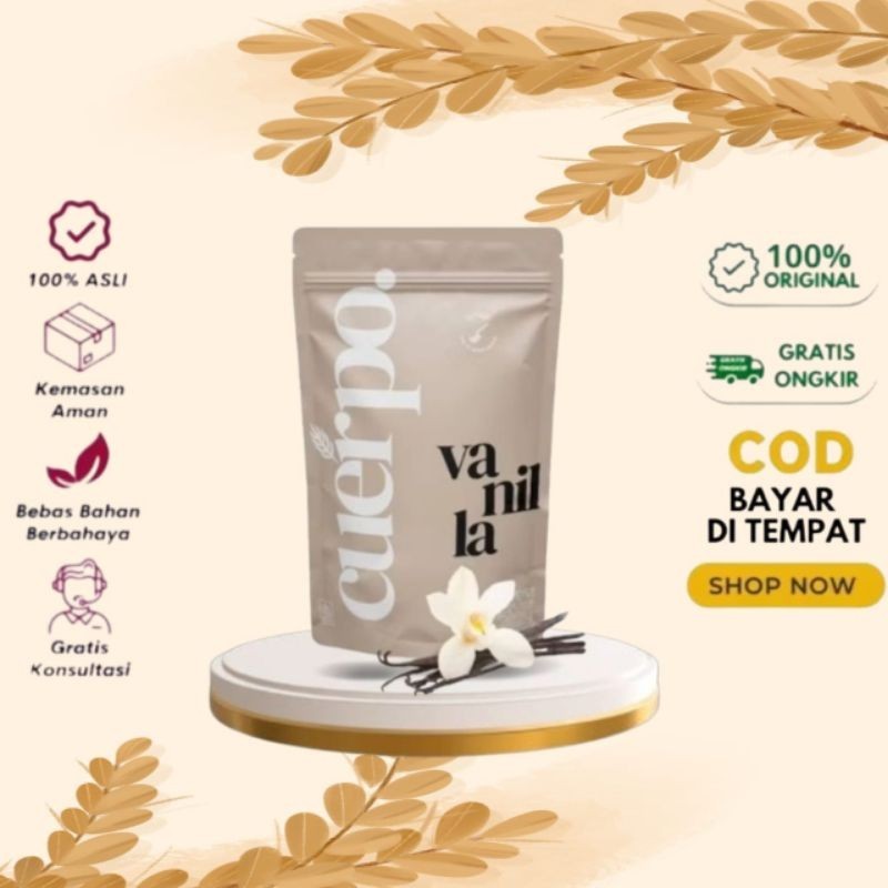 

PAKET 1 BOX 100% ORIGINAL Cuerpo Susu Tinggi Kalori & Protein Asli Penggemuk Penambah Berat Badan vanila asep herbal store