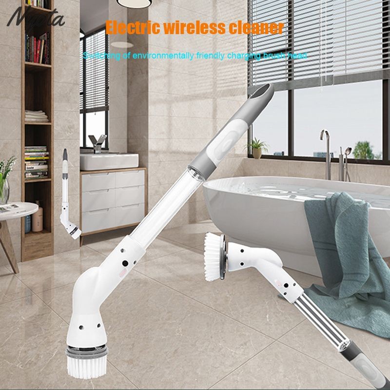 Handheld Electric Spin Scrubber Sikat WC / Sikat pembersih elektrik / Elektrik Spin Scrubber Sikat /