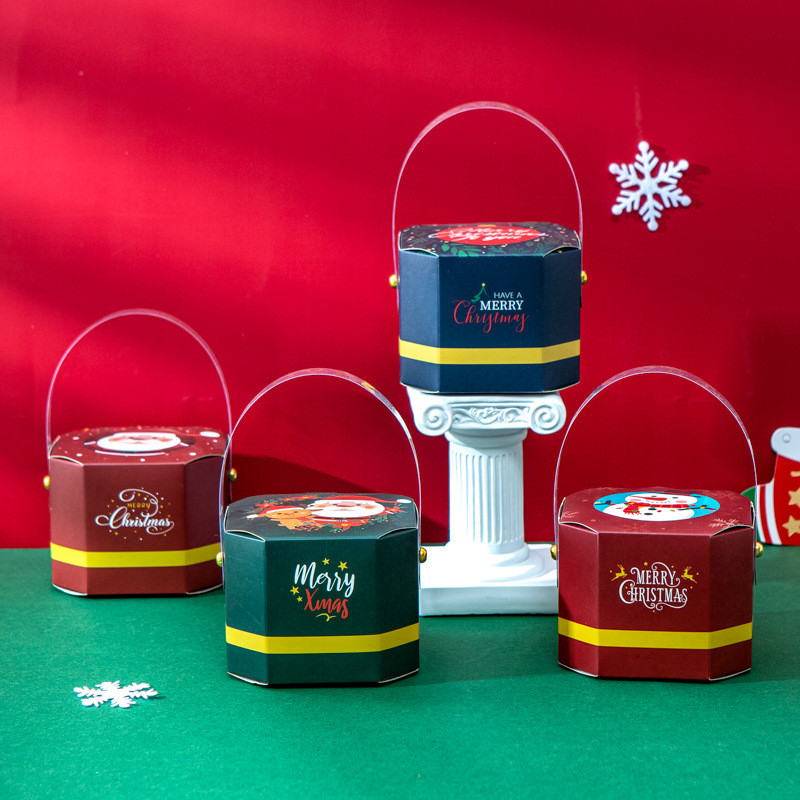 

Kotak Permen Natal Hampers kotak kue cookies Coklat Natal Kotak Permen Natal Lucu