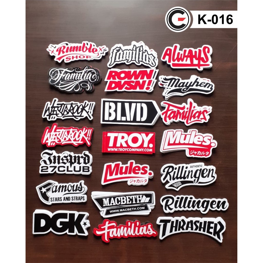 

Cetak Kilat - 21pcs, STIKER PACK , STIKER SABLON, STICKER KEKINIAN, STICKER MURAH, STICKER DEKORASI, STICKER DISTRO.