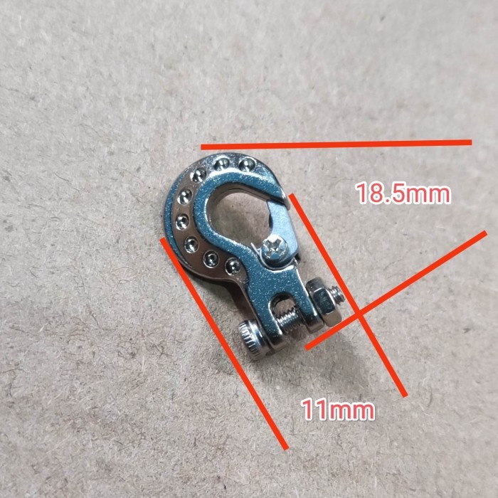 trailer hook winch kait winch RC MN WPL Axial RGT TRX4 MN86 MN999 dll