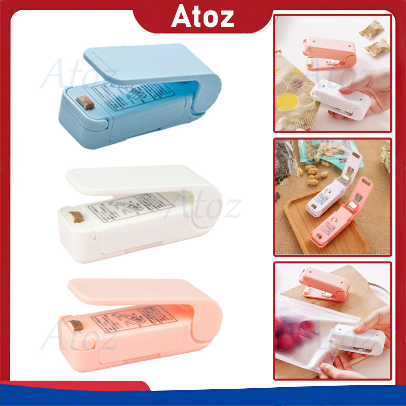 perekat plastik makanan/kecil hand sealer/alat perekat plastik snack /alat press mini
