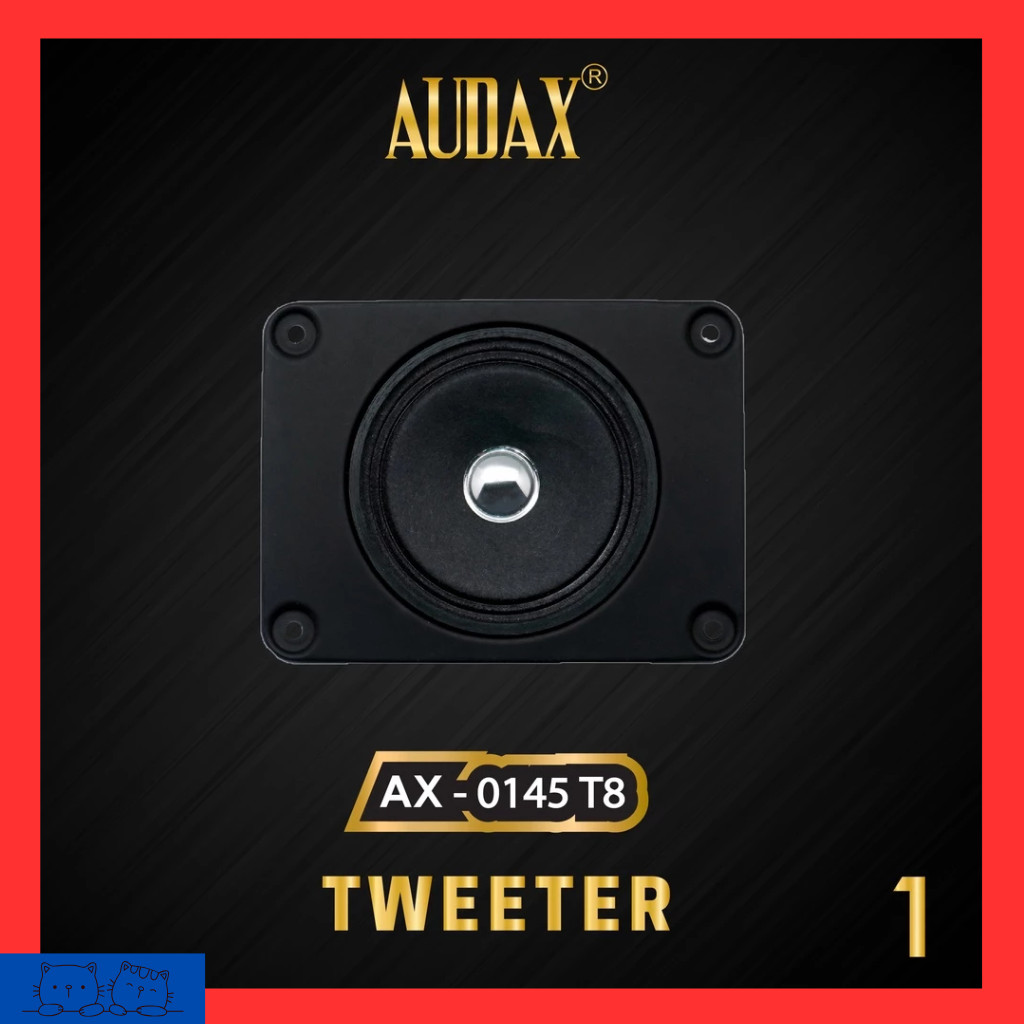 MIAW AUDIO - Speaker AUDAX AX-0145 T8 Tweeter Frekuensi Tinggi High Clarity