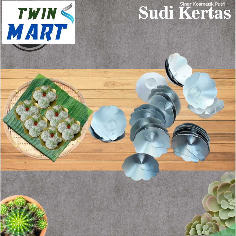 

Sudi tatakan Klepon / Tatakan Kue / 1pack 20pcs
