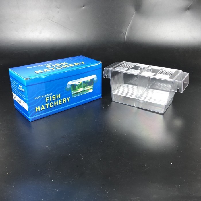 Kotak Inkubasi Akrilik Ikan Hias Air Tawar Cupang Guppy Molly - Kotak Kecil