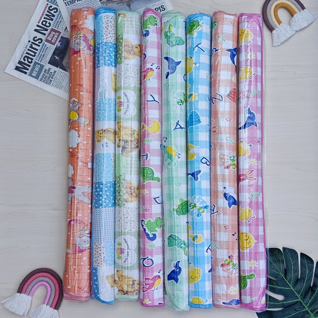 Perlak Anak Bayi Waterproof Jumbo Ukuran 80 x 70 CM - Perlak Bayi Anti Ompol