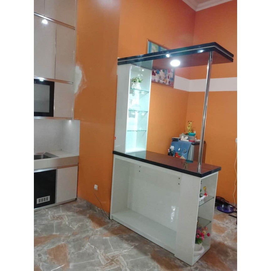 Meja Bar Kitchen Set Minimalis/ Meja Minibar Minimalis