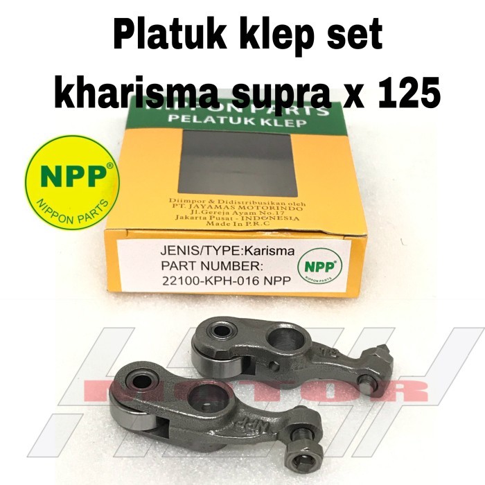 Platuk Klep Set Roker Rocker Arm Templar Valve KHARISMA SUPRA X 125 berkualitas
