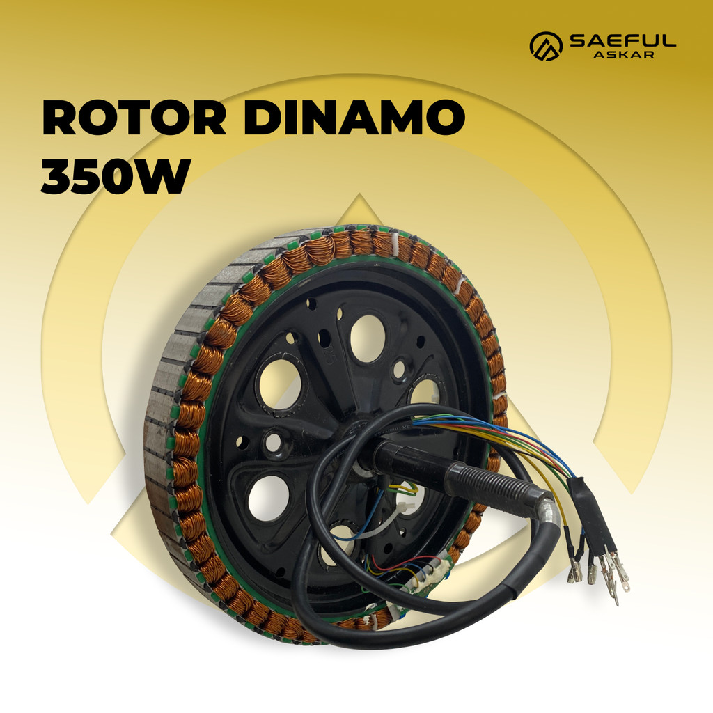 Rotor/Angker Dinamo Brushless /  BLDC Sepeda Listrik
