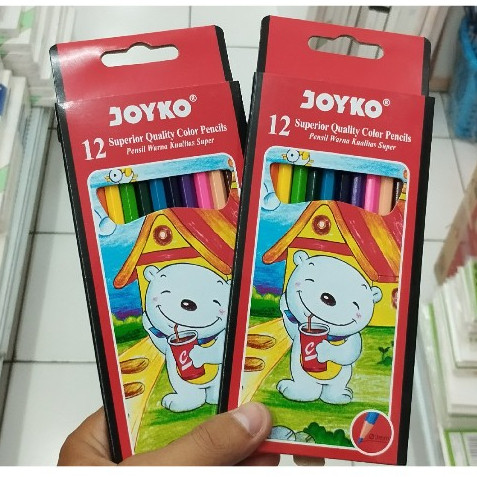 

PENSIL WARNA JOYKO CP-103 12 WARNA 123