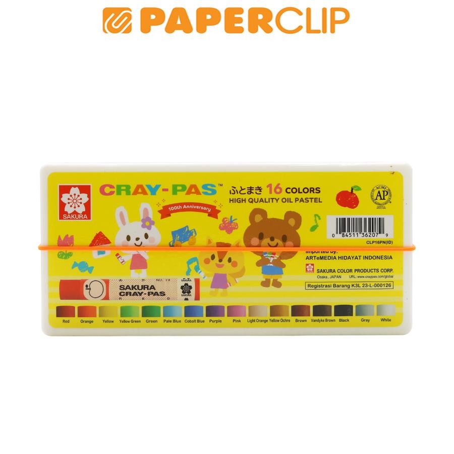 

CRAYON OIL PASTEL SAKURA CRAY-PAS 16C CLP16PN