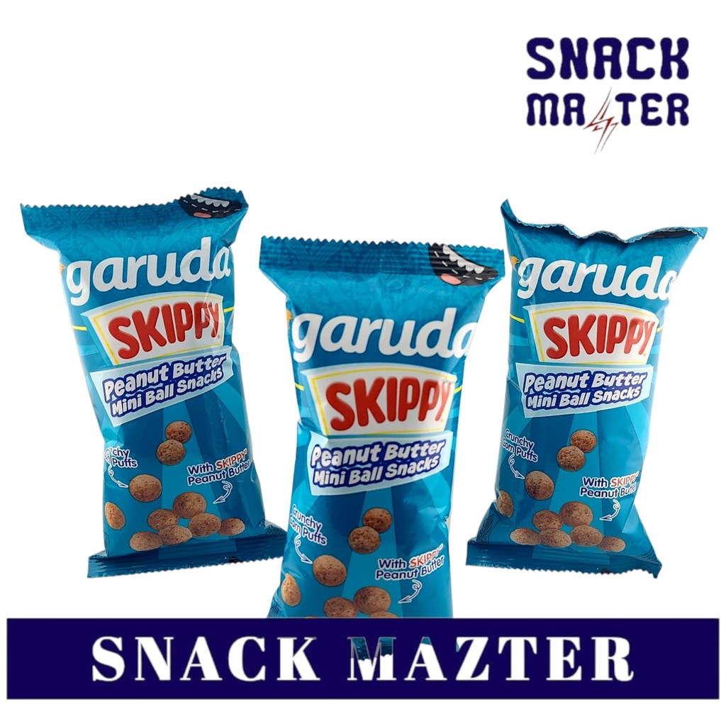 

Garuda Skippy Peanut Butter Mini Ball Snack - Netto 20gr