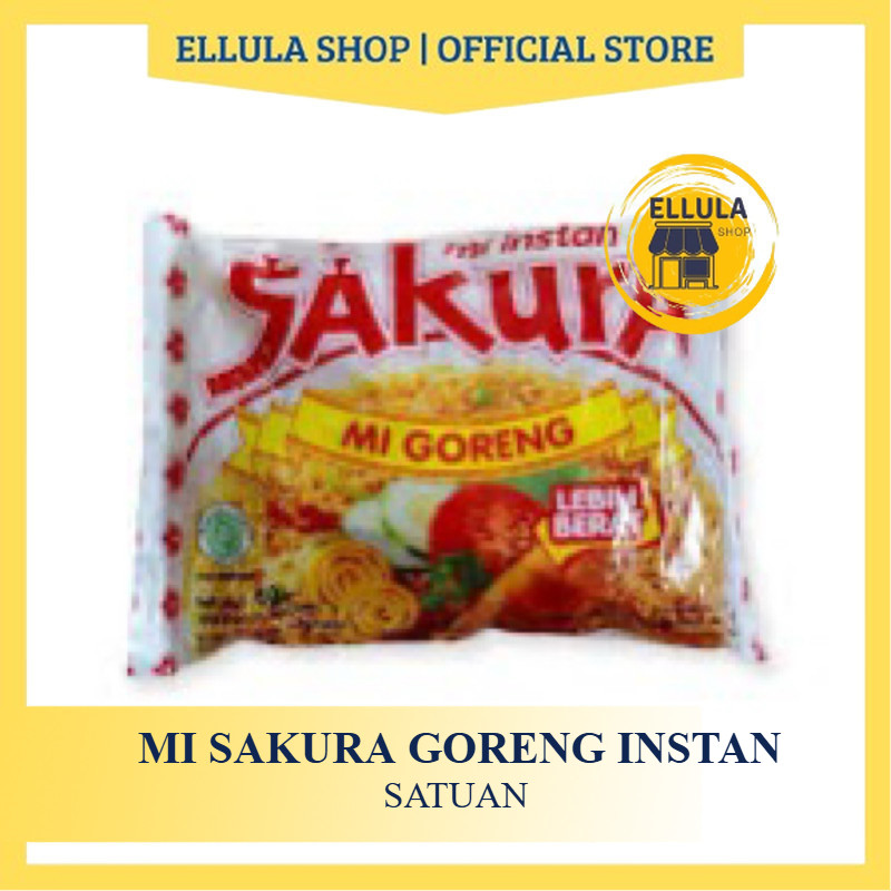 

MIE SAKURA GORENG INSTAN 60gr SATUAN