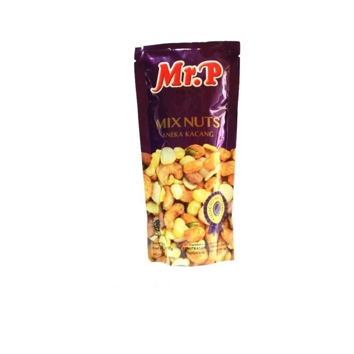 

Mr.P - Aneka Kacang 80gr - Mix Nuts | kacag