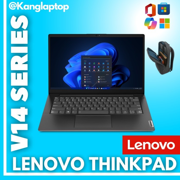 Lenovo V14 AMD Ryzen Garansi Resmi - 8GB