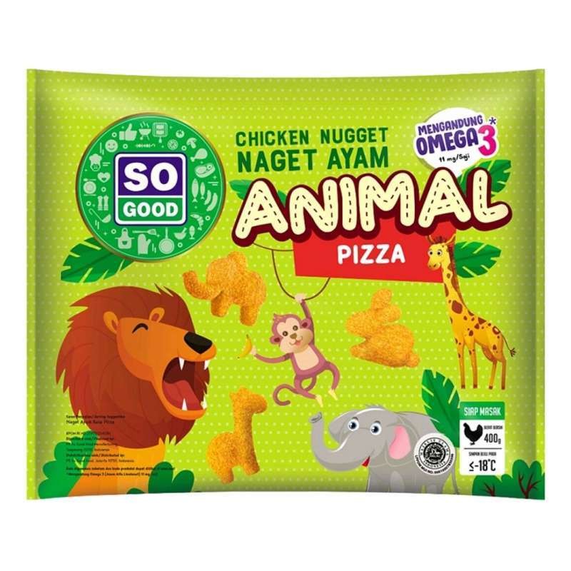 

So Good Animal Chicken Nugget Pizza 400 gr