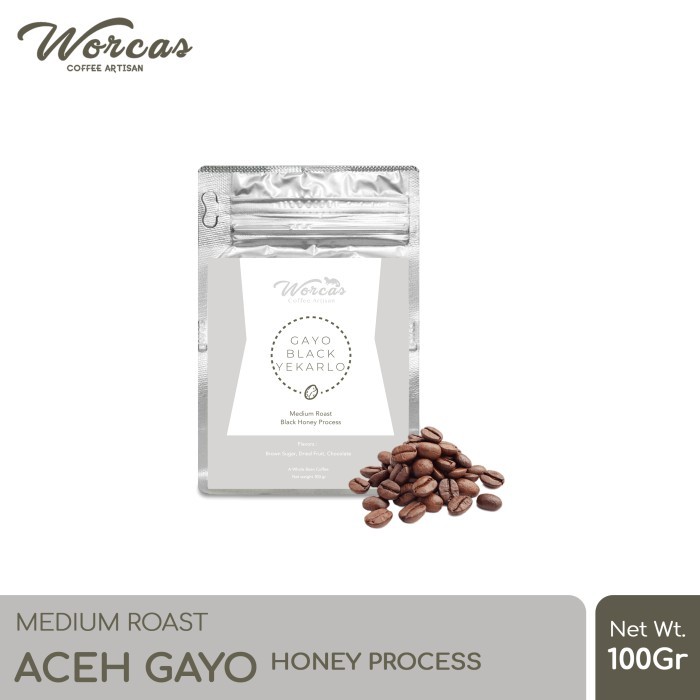 

[[Best Seller]] Kopi Arabica Aceh Gayo "Honey" 100 Gram Medium Roast (Biji/Bubuk) - KOPI BIJI