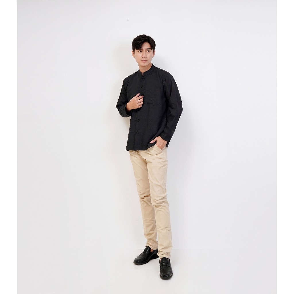 Kemeja Koko Pria Lengan Panjang Shirt