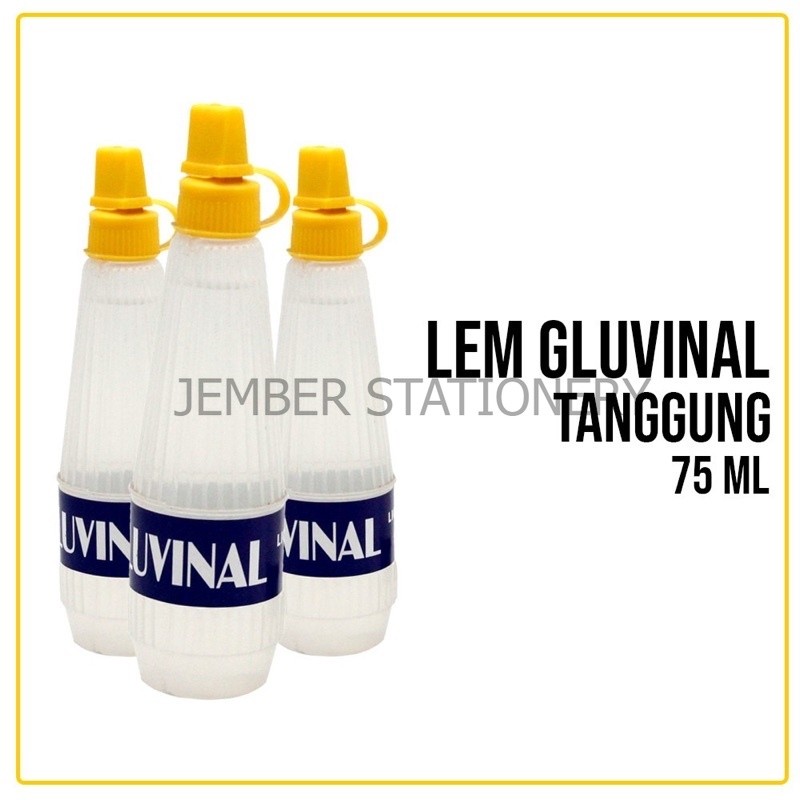 

(1biji) Lem Gluvinal Tanggung 75ml