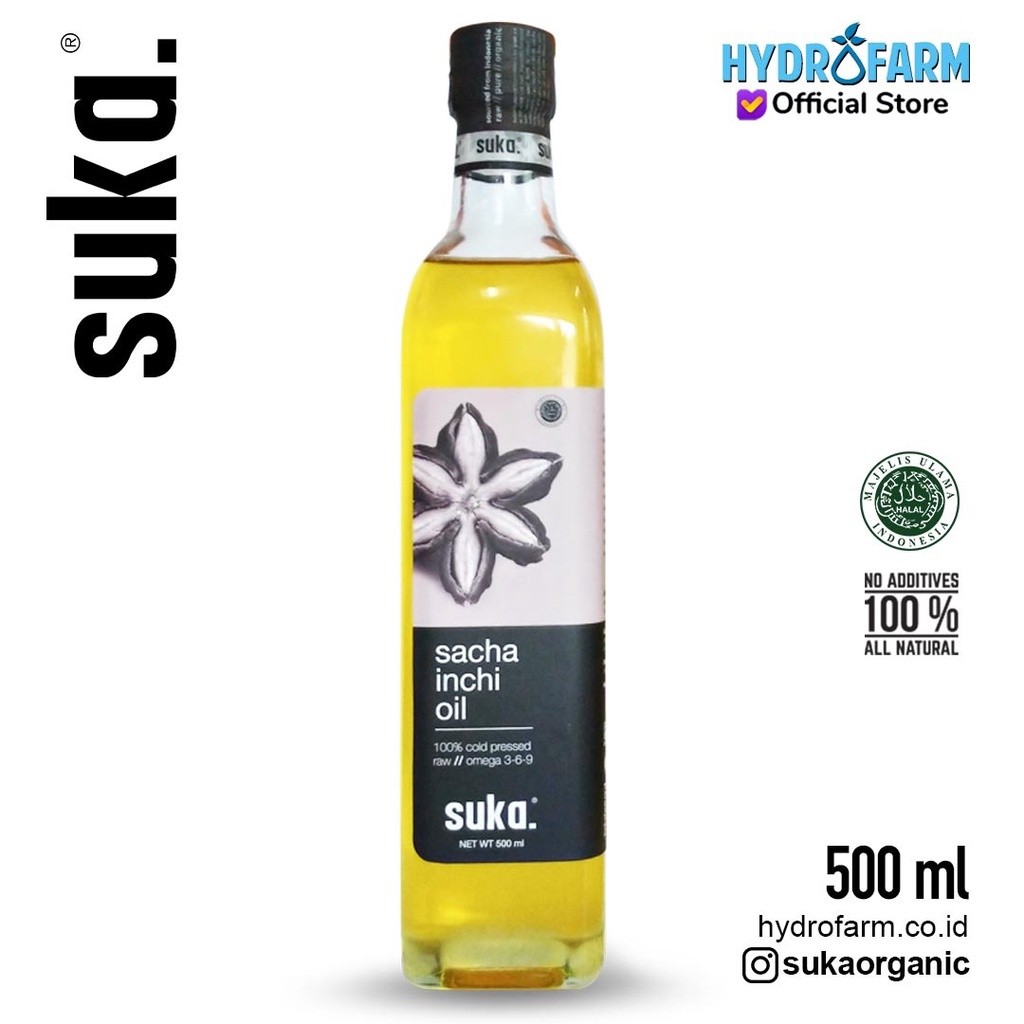 

Suka - Minyak Sacha Inchi 500ml Kaya Omega 3-6-9
