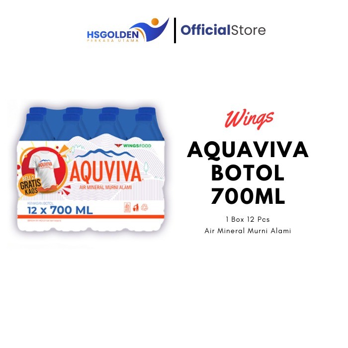 

Aquaviva Botol 700 ml Isi 12 Botol