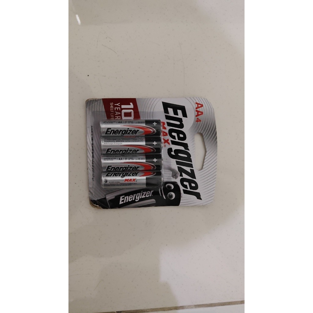 Baterai Energizer AA isi 4 Battery Energizer Max Bp4 Batere Energizer AA isi 4 - WTI