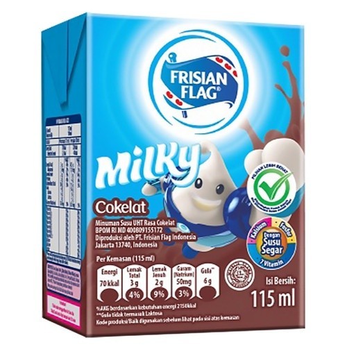

NEW ITEM MINUMAN FRISIAN FLAG UHT COKELAT 115ml