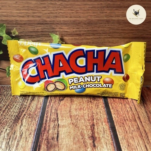 

NEW ITEM SNACK CHACHA DELFI PEANUT MILK CHOCOLATE 25g