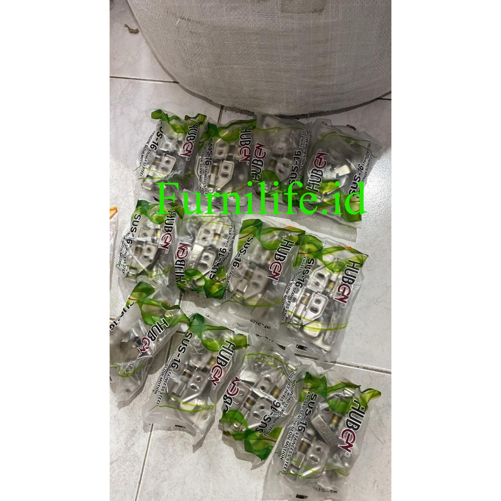 Engsel Laci Stainless Slow Motion SUS0L4 Huben | Engsel Laci Stainless Slow Motion SUS8L4 | Engsel L