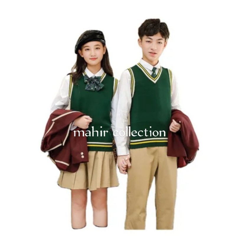 Rompi Rajut Vest Anak 6-4 Tahun/Vest Rompi Wanita/Pria/Model Korea