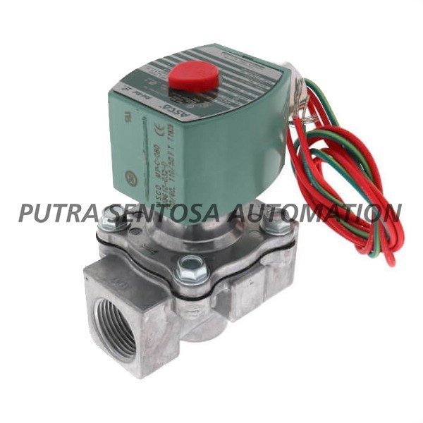 GAS SERVICE SOLENOID VALVE 3/4" ASCO REDHAT II 8215G030