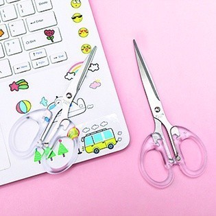 

Gunting Kertas Transparan Pemotong Kertas Scrapbooking Cutter Perlengkapan Kantor Sekolah 982