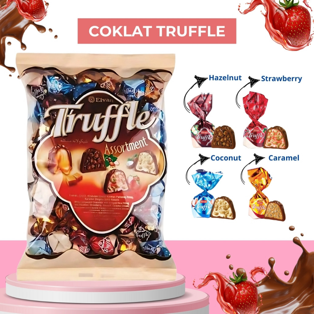 

Coklat Arab Truffle 1 Kg Coklat Turki Elvan Trufle Oleh Oleh Haji Umroh
