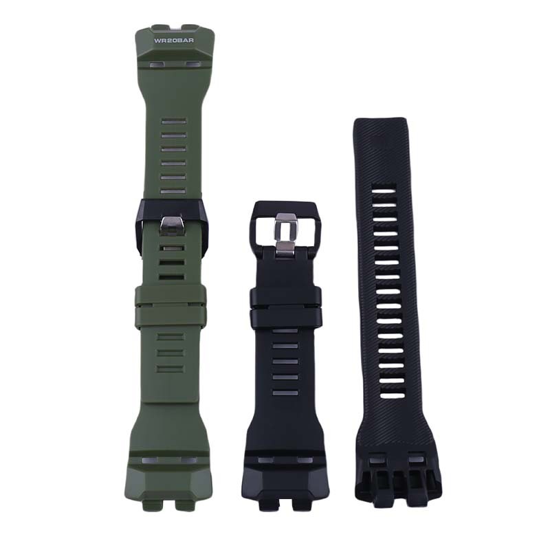 Resin watch strap compatible for Casio GBD-100 GBD-100-1/1A7/100SM-4/2A Men's Watchband Accessories 