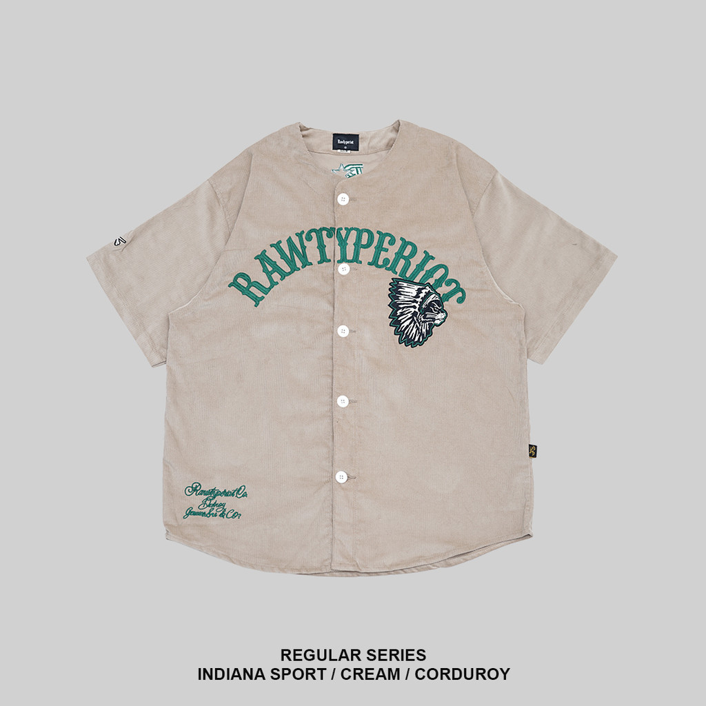 RAWTYPE RIOT Indiana Sport Jersey - Cream