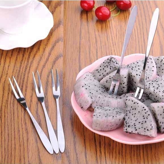 Garpu Buah Stainless Garpu Buah Kecil HS 451