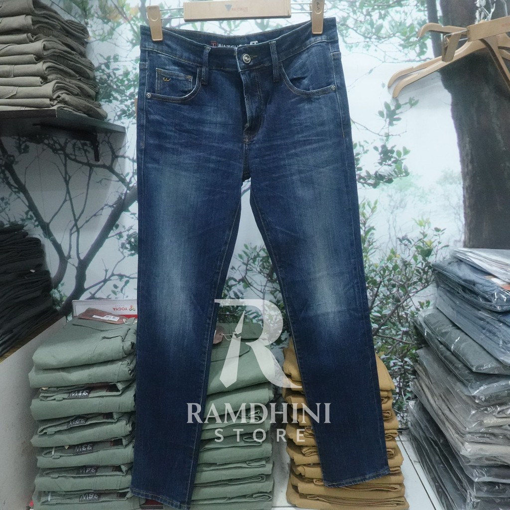 WATCHOUT Jeans Celana Pria Slim Fit Jeans JP812290034 0425