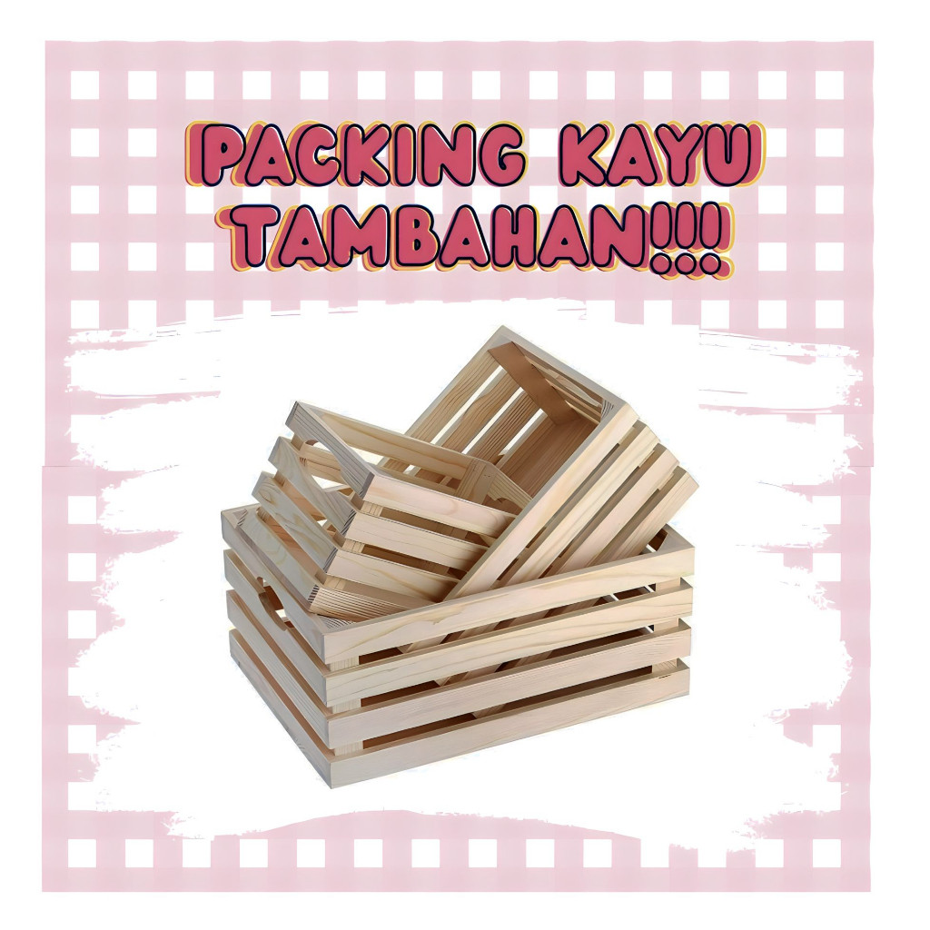 

GANGSASHOP Packing Kayu Tambahan