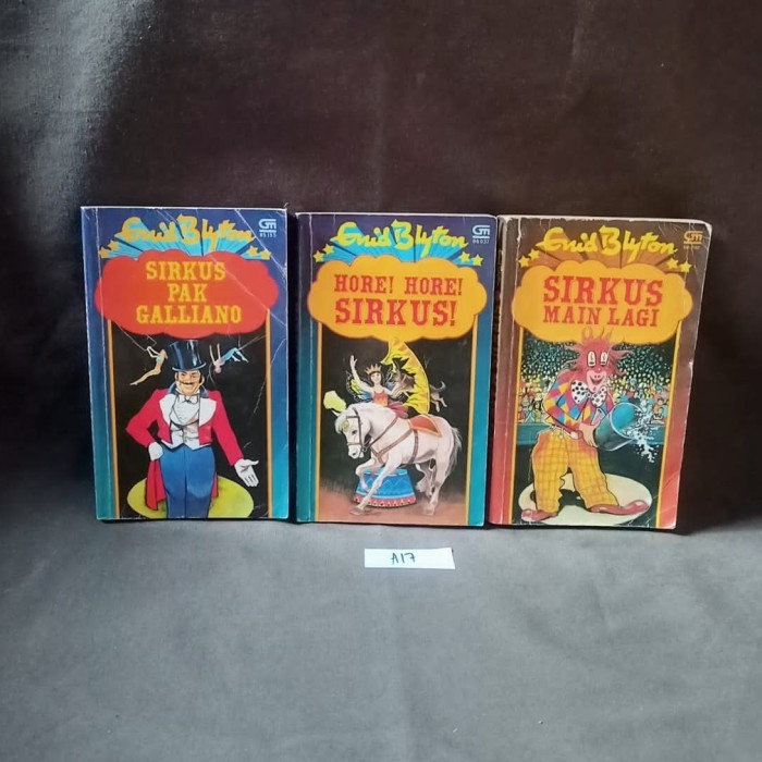 Novel Enid Blyton - Sirkus 1-3 Set