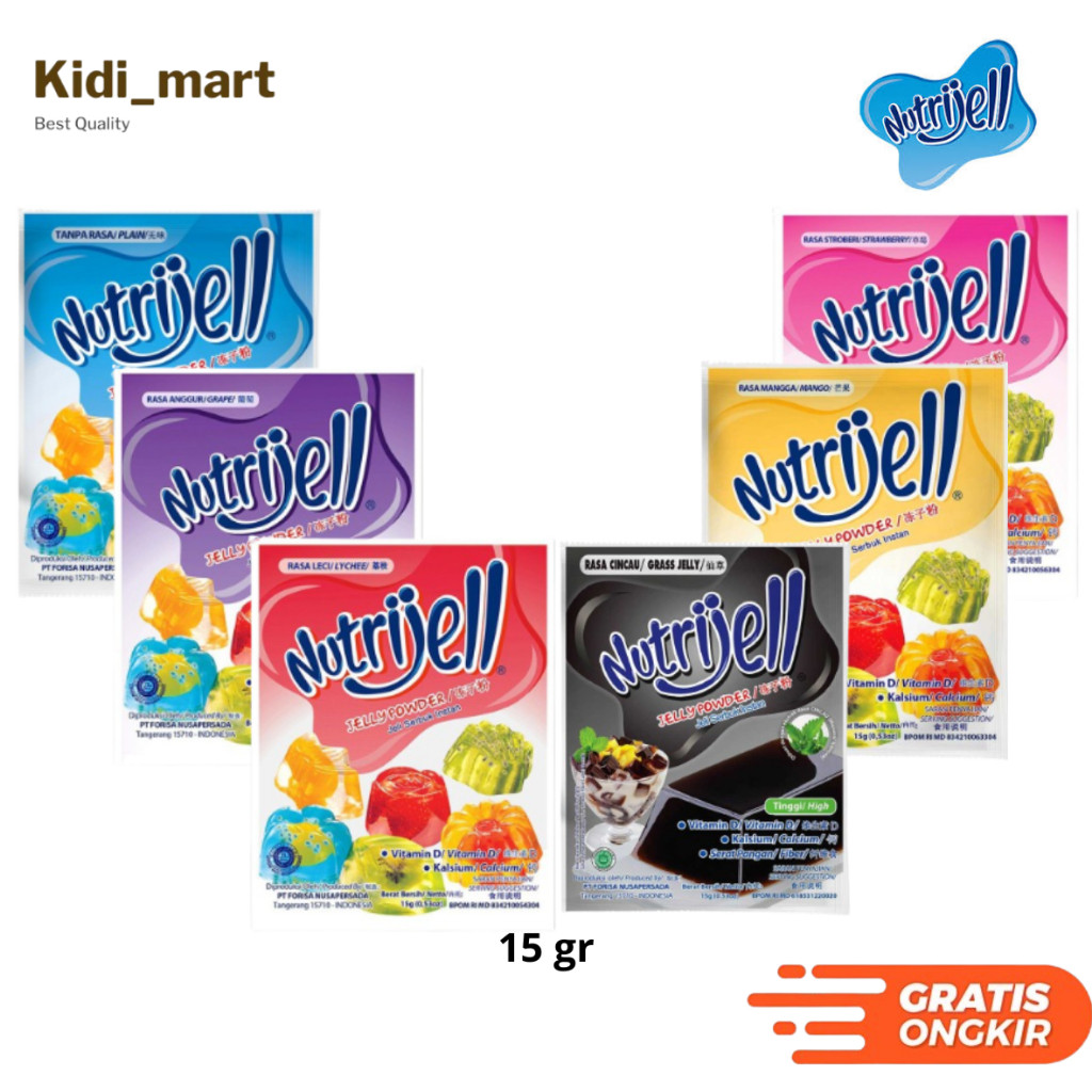 

Nutrijell Jeli Serbuk Instan 15 g