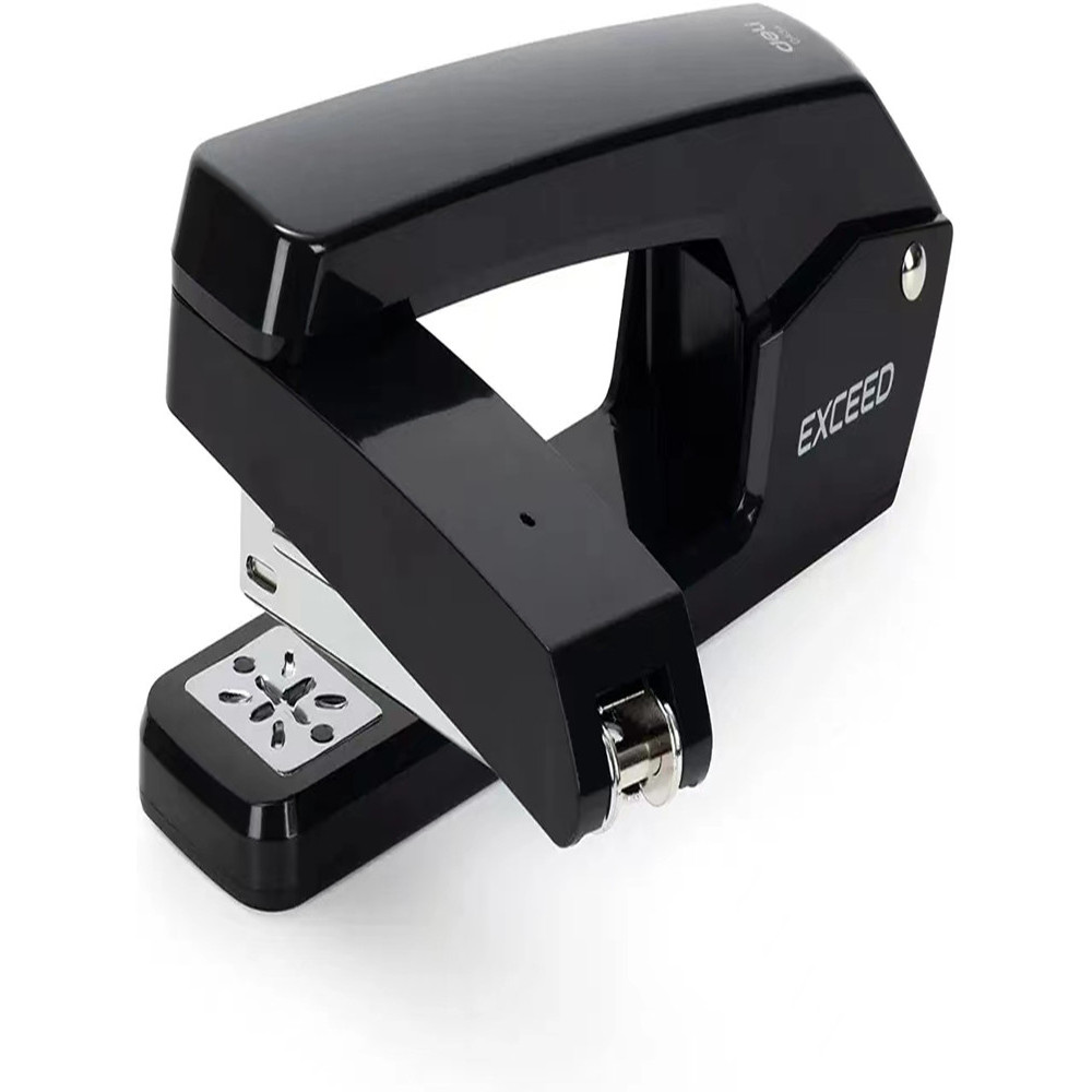 

Swing-Arm Swivel Stapler 25 Sheet Capacity 360 Degree Rotate Desktop Staplers For Booklet Or Book Binding Black