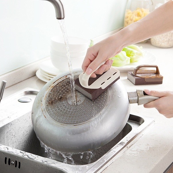 Spons Cuci Wajan Gagang Busa PS 701