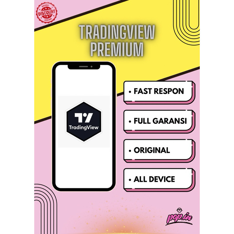 TRADINGVIEW Pro 1 TAHUN FULL GARANSI