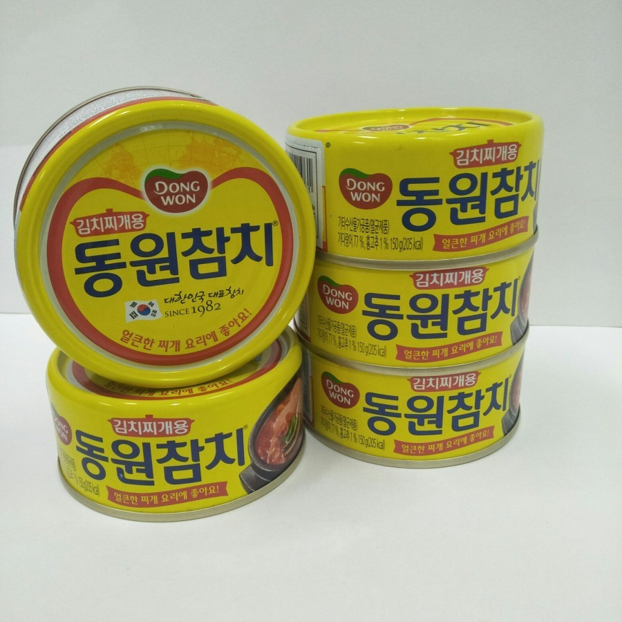 

Dongwon Chunk Light Tuna In Kimchi Sauce - 100g - 3PCS