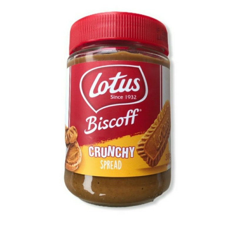 

Lotus Biscoff Spread Original 380gr Crunchy Import
