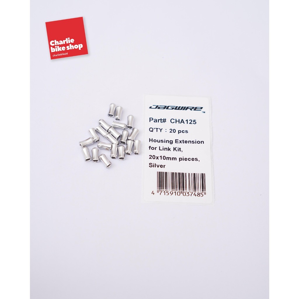 JAGWIRE Hosing Extension Link Kit 20pcs - Silver CHA125