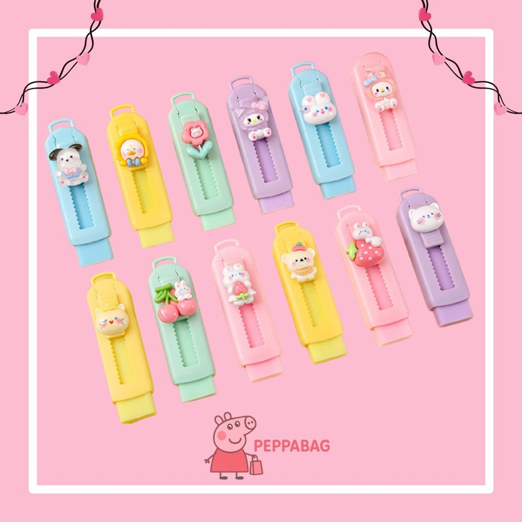 

Penghapus Sliding Eraser Sanrio Kuromi Melody Cinnamonroll - ES0489